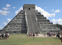 Maya temple 