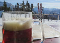 Apres ski beer